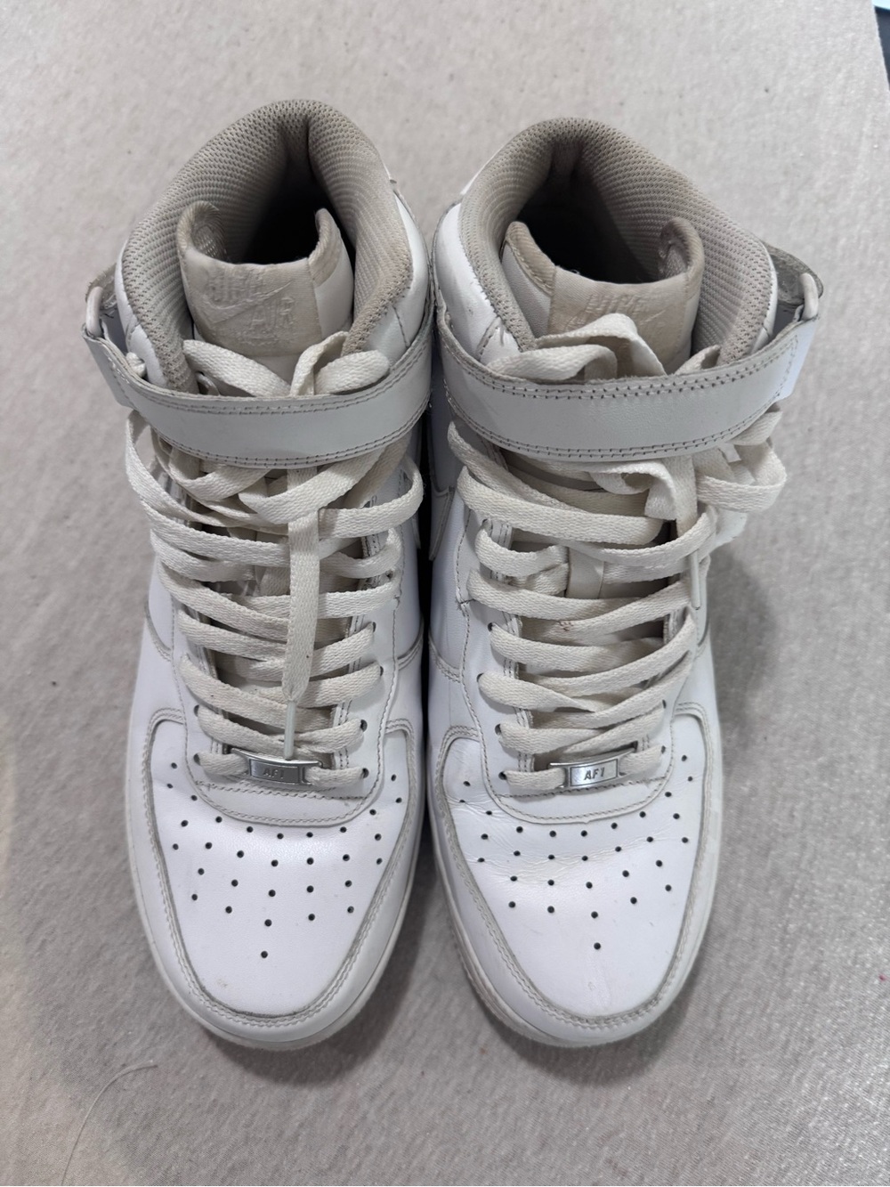Nike Mens Air Force 1 Mid 07 315123-111 White Basketball Shoes Sneakers